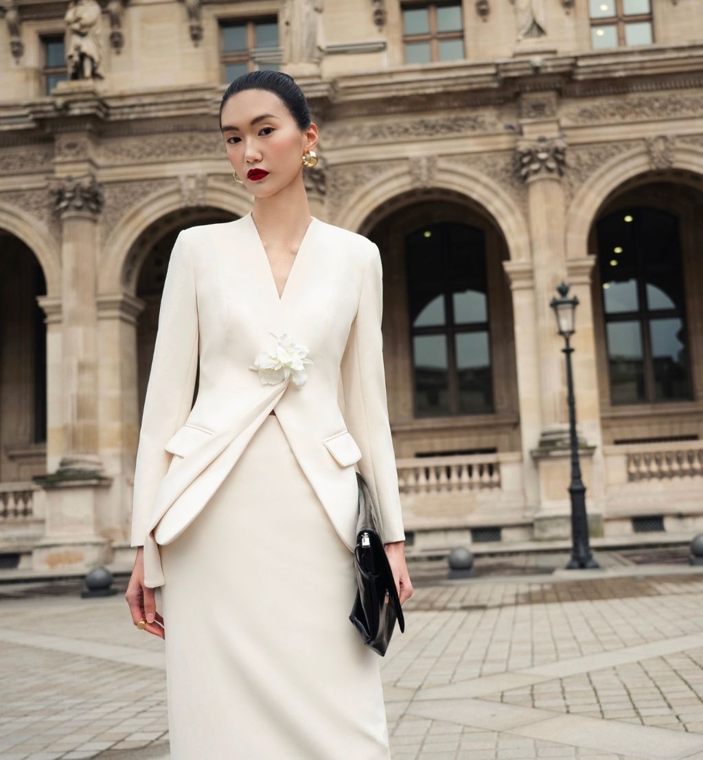 Chân váy bút chì Peony - Ảnh 6