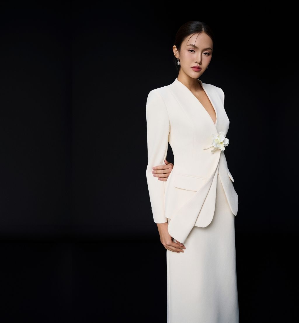 Chân váy bút chì Peony - Ảnh 8